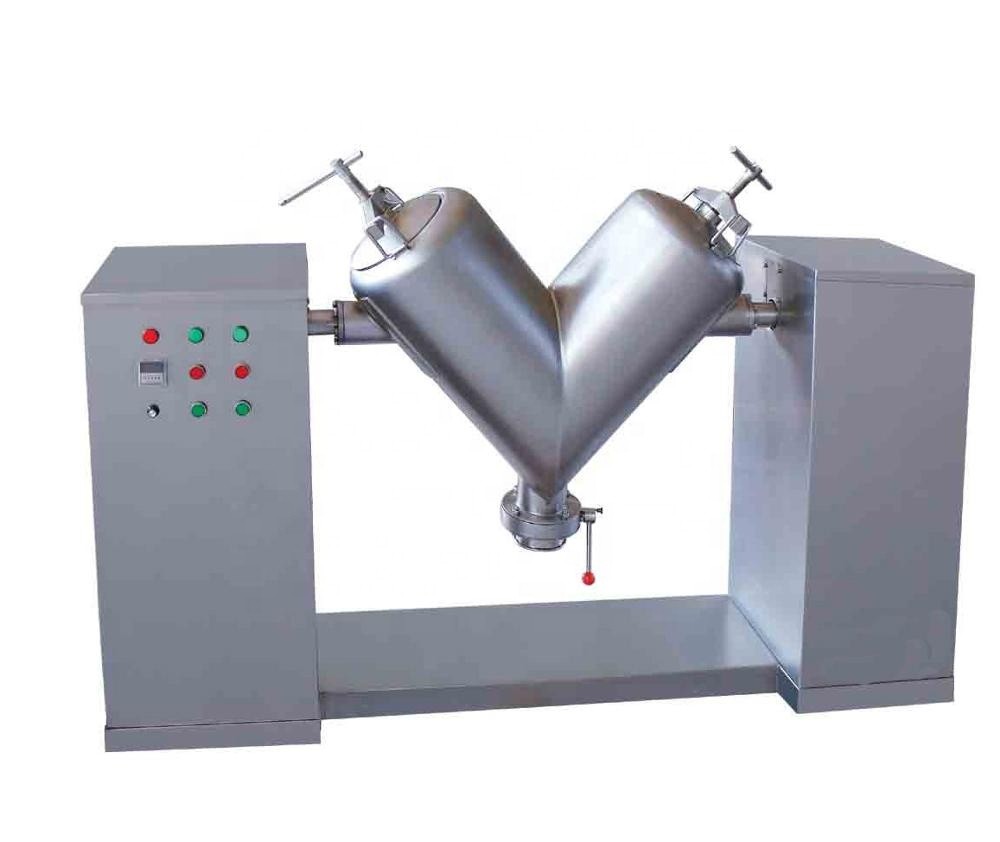 50 Liter V Type Powder Mixer Machine Powder Blender Equipment Low Noise