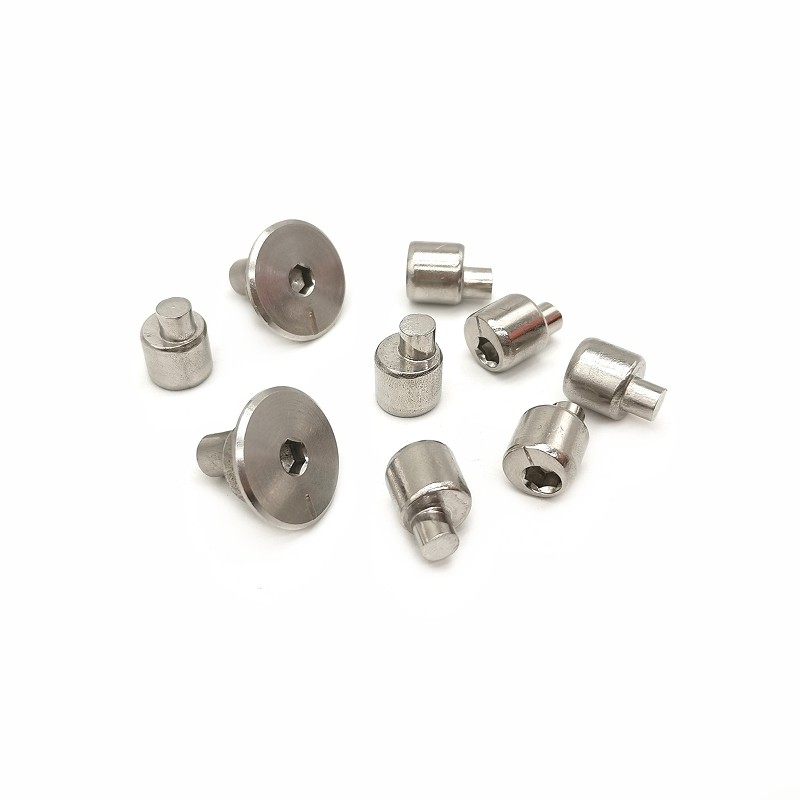 Factory Wholesale Custom Hexagon Eccentric Rivet Inner Plum Hexagon Eccentric Rivet