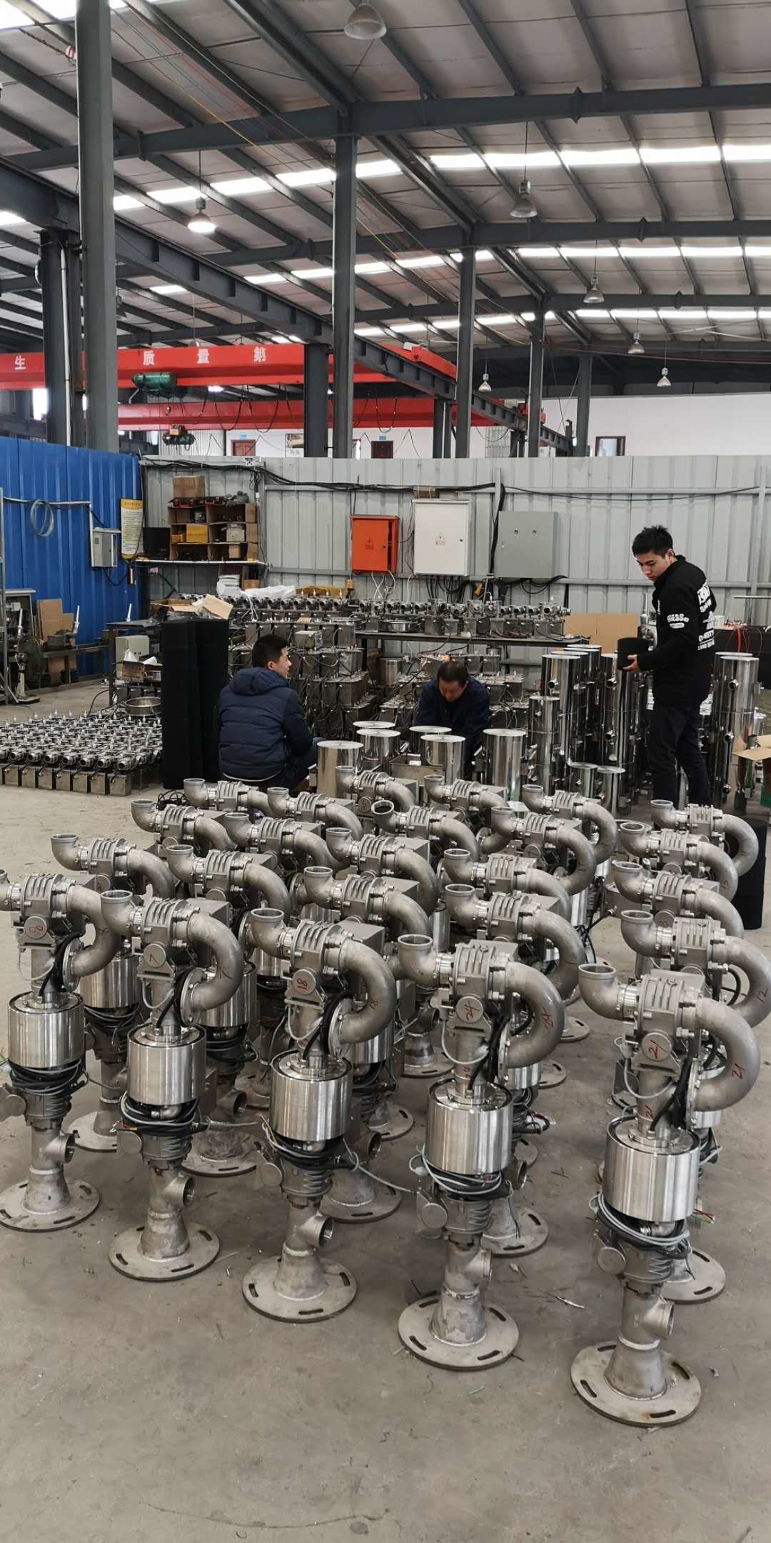 Ss304 DN50 Pinion Worm Reducer gearbox
