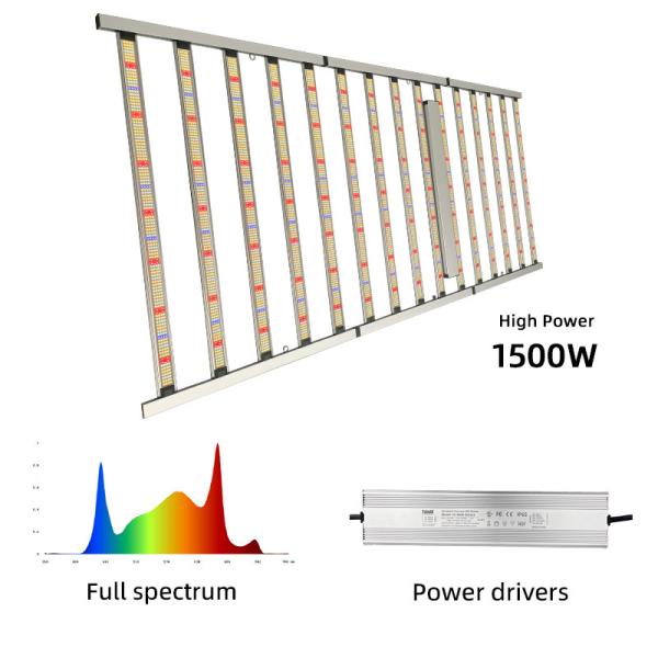 Energy Efficient Dimmable LED Grow Lights 1500 Watt For Indoor Gardening