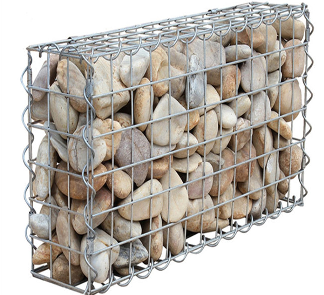 95% Zic Welded Lacing Wire For Gabion Baskets 1x1x0.5m 5x10cm