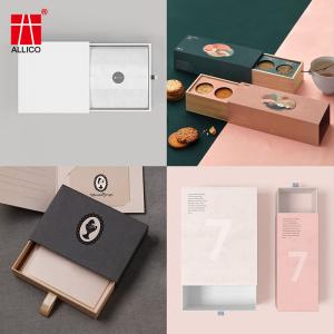 Laminated Board Foldable Sliding Drawer Gift Boxes Customized Logo