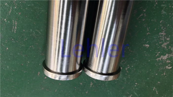 Lehler Circular Wedge Wire Filter , V Wire Screen For Cartridge Filter