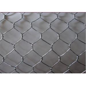 China 2x1x0.5m Gabion Wire Mesh Galvanized Hexagonal Woven Box on sale