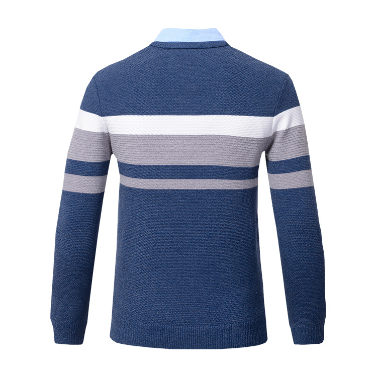 Custom Business Mens Warm Winter Sweaters Fashion Style With O Neck Collar