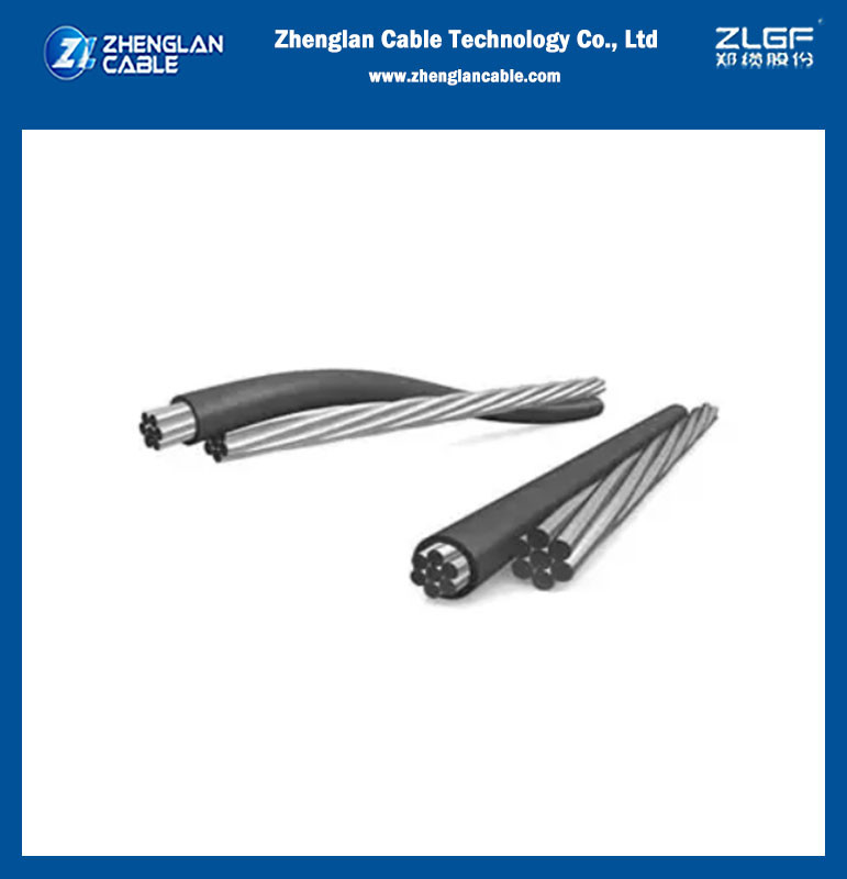 0.6/1KV Twisted Cables 2x16mm2 Overhead ABC Aerial Bundled Cable Electrical Wire