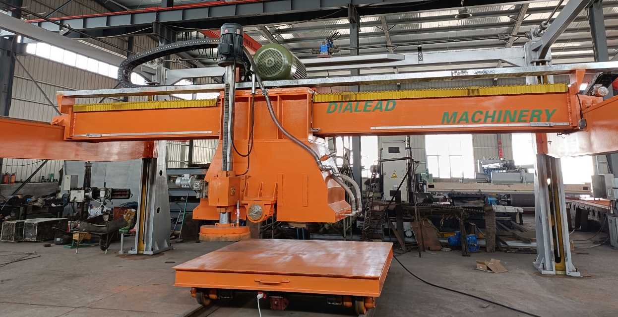 Horizontal Cutting Multi Blade Block Cutting Machine For Stone Quarry