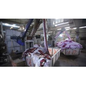 Manual Automatic Flannel Textile Washing Machine 9 Chambers