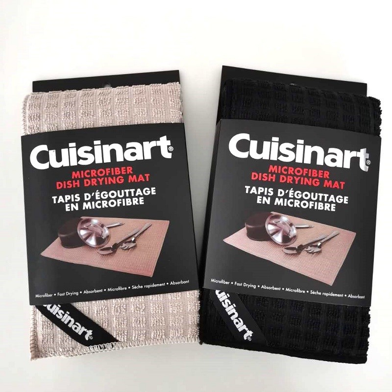 100% Microfiber Printed Kitchen Dish Drying Mat Polyester