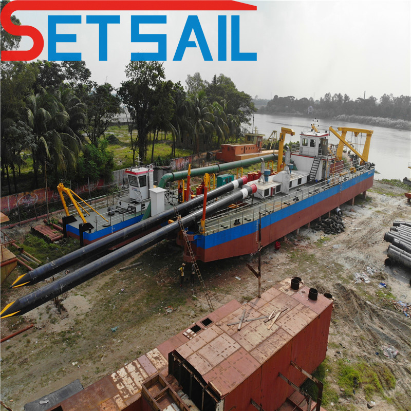 Cutter Suction River Sand Dredger for Inland Waterway River