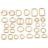 Buy cheap Gunmetal Handbag Rings Hardware SUS304 Stainless Steel D Round Ring Non Welded from wholesalers