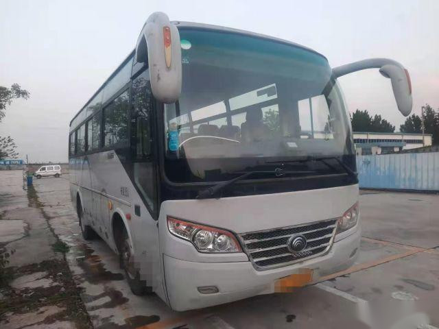 Yutong Brand ZK6792D 35 Seats Euro III Front Engine Yuchai 160kw Left Steering Nude Packing