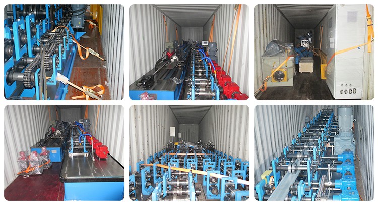 Gear Box Drive Guard Rail Forming Machine 3.5mm For Highway Saft