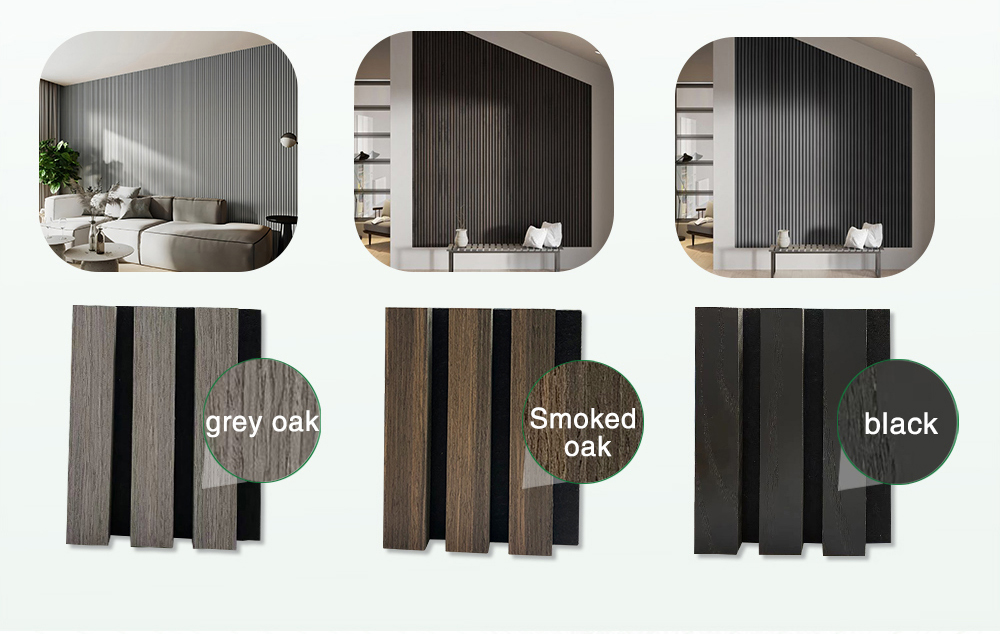HPL Finish Wall Panels Akupanel Acoustic Wall Panelling for Standard Size 2400*600*21 mm
