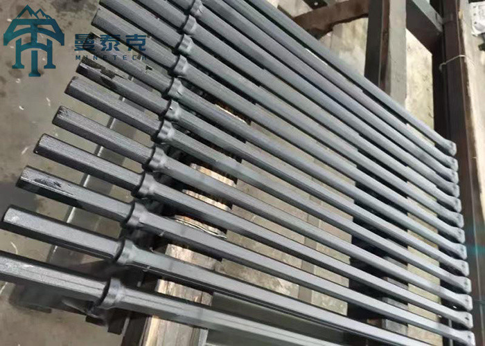 H22 X 108mm Rock Drilling Tools Carbide Hexagonal Drill Rod