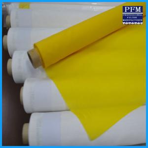 102" Width White Polyester Printing Mesh With 100% Monofilament , High Tension