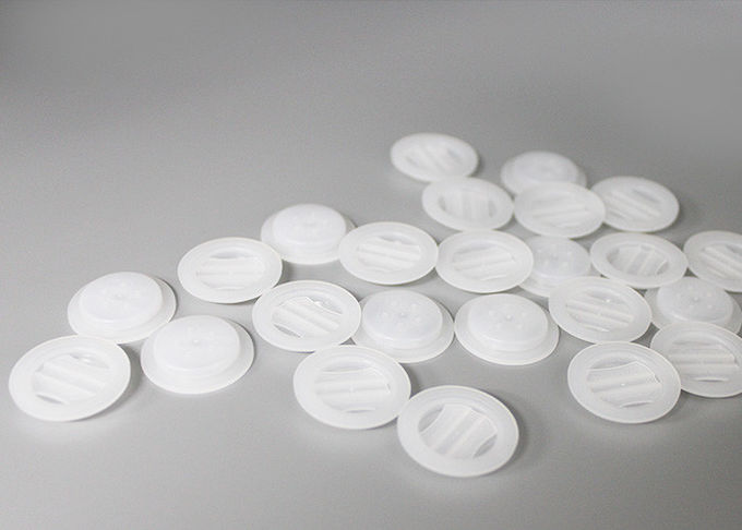 Polyethylene One Way Degassing Valve For Paper Coffee Bags With Gas Release