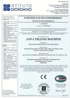 Stainless Steel Washing Filling And Capping Machine 4000BPH 8000BPH