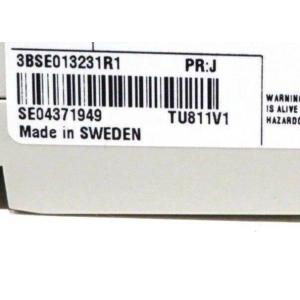ABB 3BSE013231R1 Compact Module Termination Unit TU811V1 250V 3A MAX