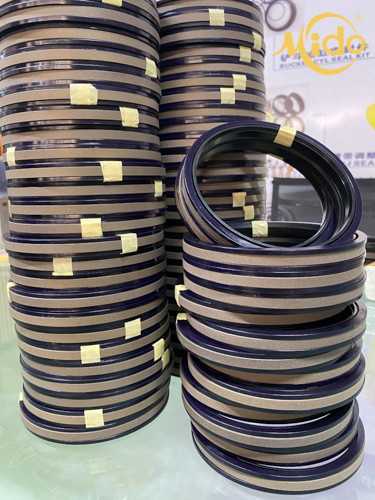 SPGW 125 Double Acting Piston Seal , Excavator High Pressure Piston Seals
