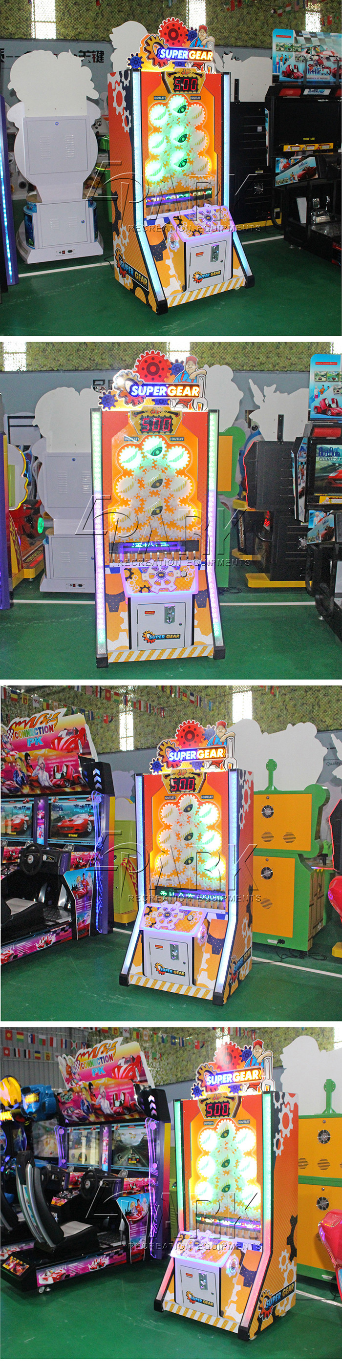 Indoor Equipment Shot Ball Redemption Arcade Game Machine English / Chinese Version