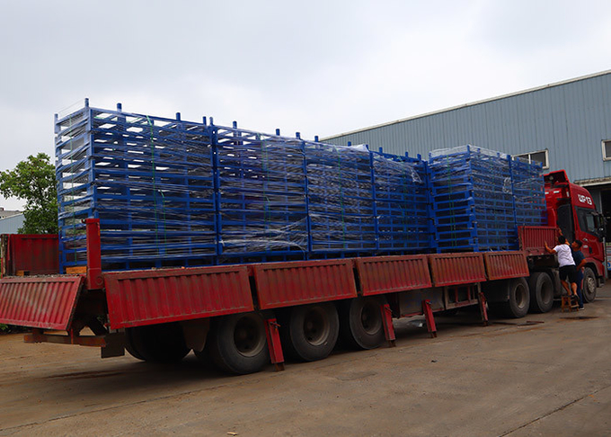 Heavy Duty Metal Steel Stillage Cage Pallet Bins Square 1500kg