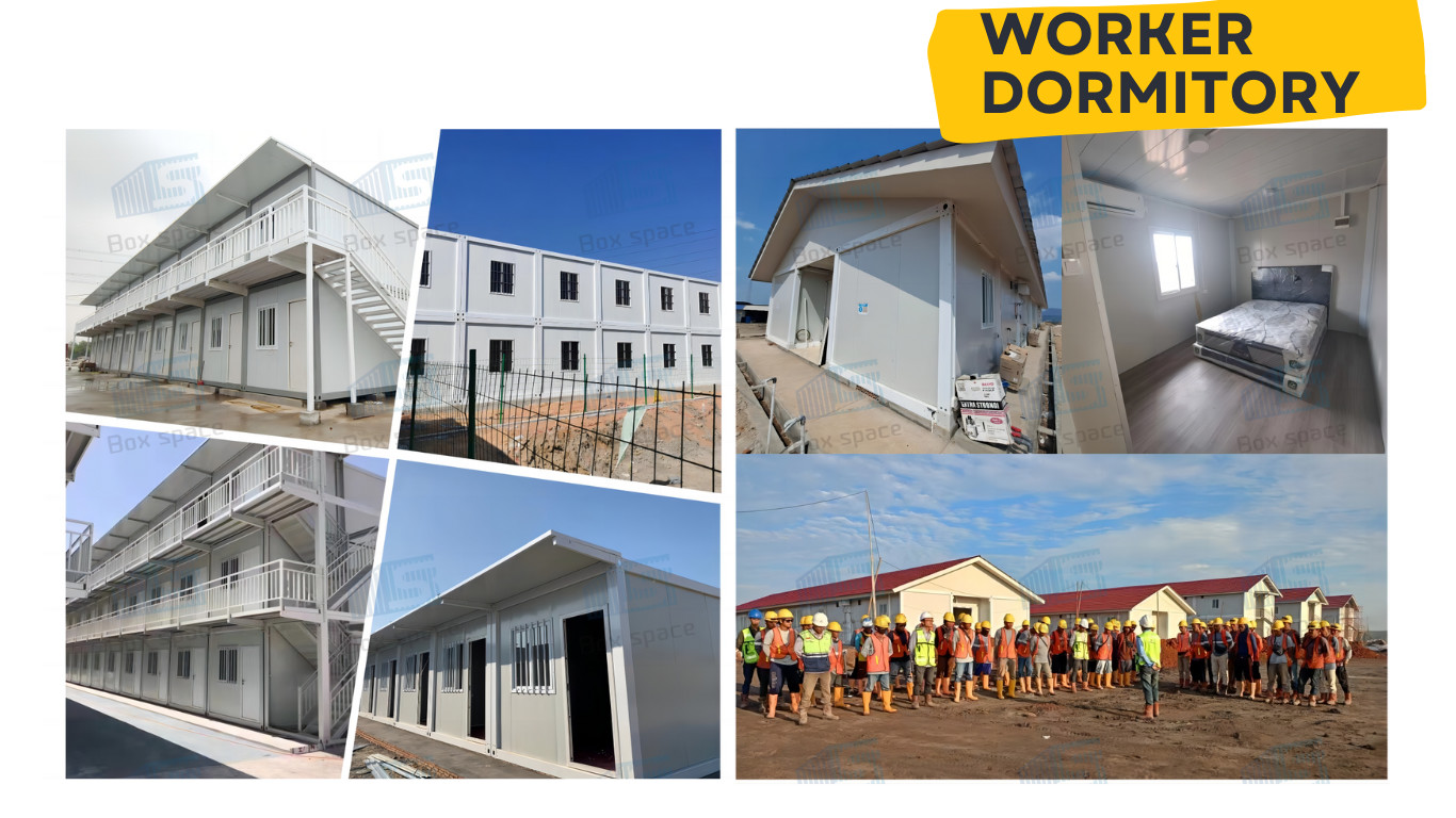 Flexible Container Temporary Housing