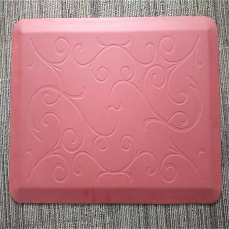 2016 new Flower grain jacquard design anti-fatigue door mat