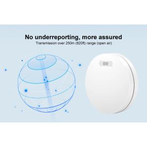 10-Year Lithium Battery Interlinked Smoke Alarm Sensor Battery Powered Fire