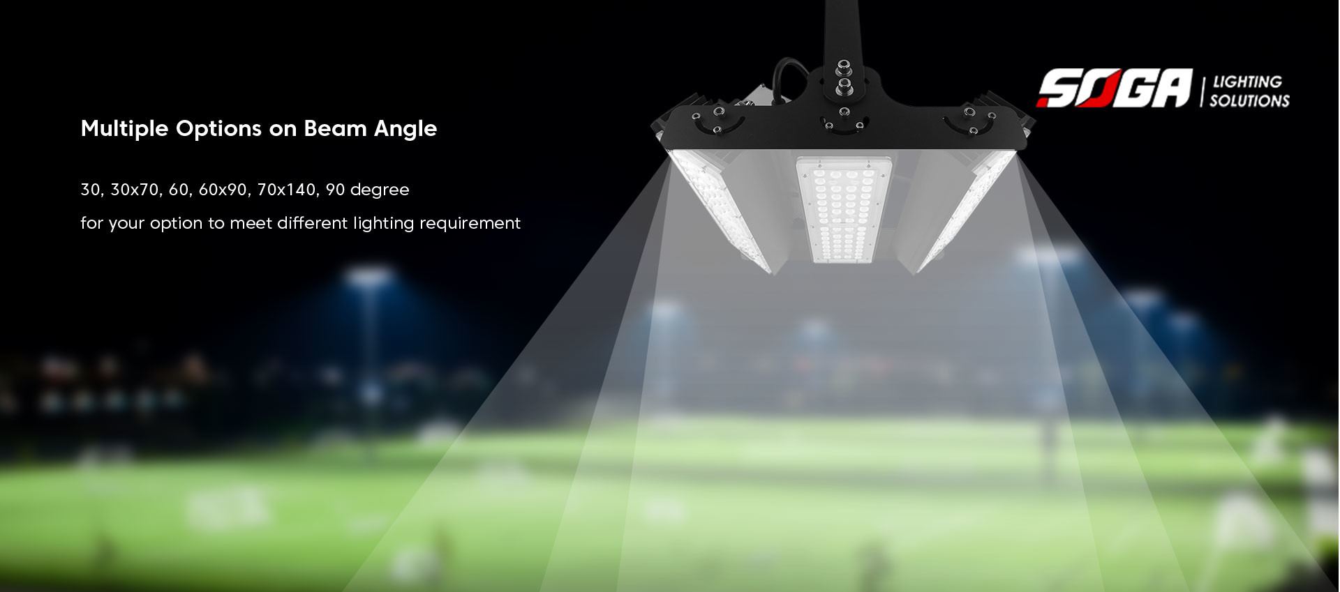 Billboard 250 Watt LED Flood Light Cricket Stadium Retrofit ROHS