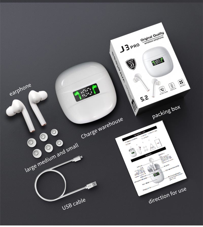 5.1 True Wireless Stereo Music Earphone IPX5 Waterproof