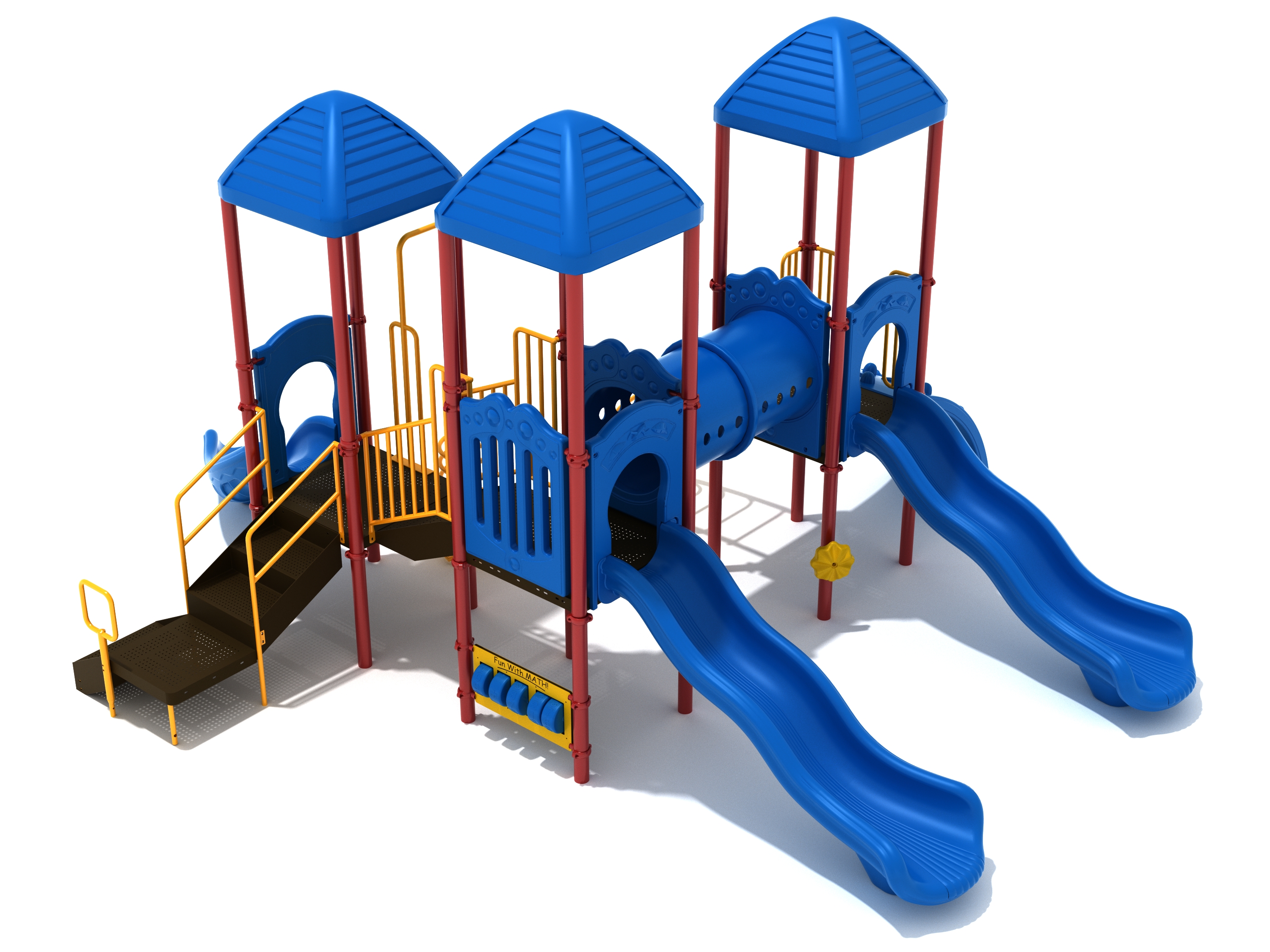 OEM Water Theme Park Play Equipment Tall Hard Plastic Slide For Stairs
