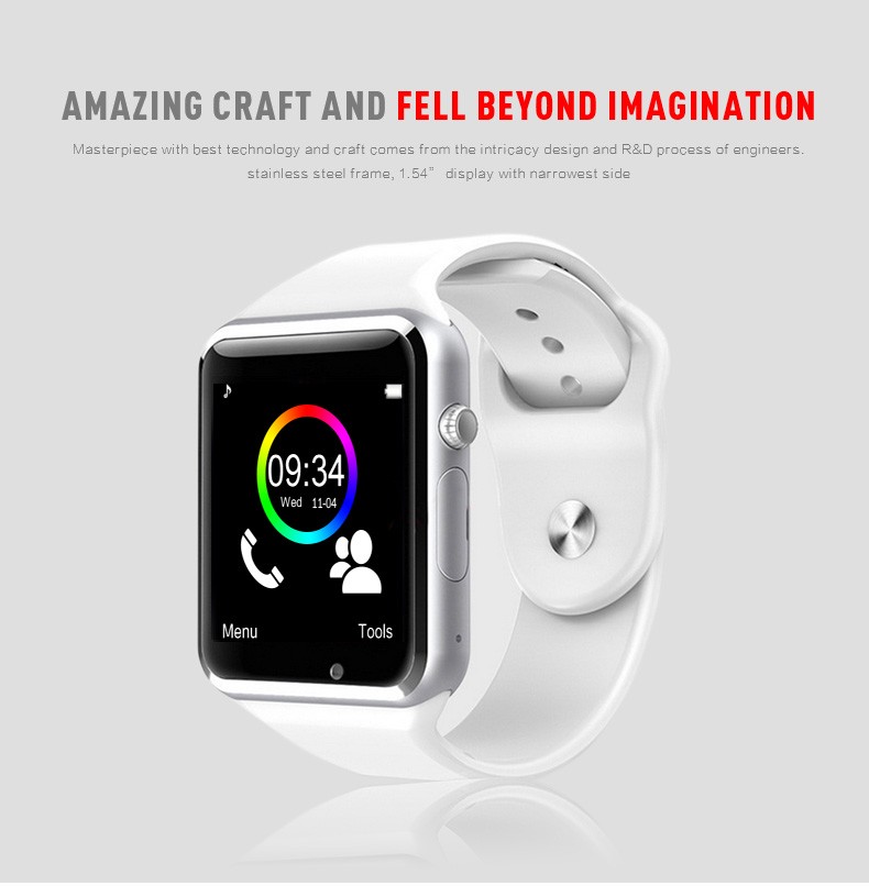 A1 Receive Phone Callsblood Pressure Oxygen ECG APP Information Download Bracelet