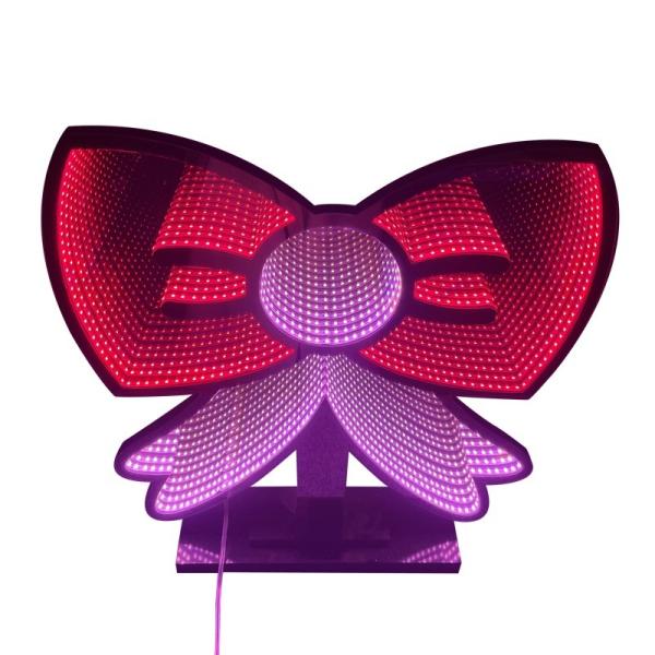 Acrylic Infinity Mirror LED Lights for Christmas Holiday Party and Festive