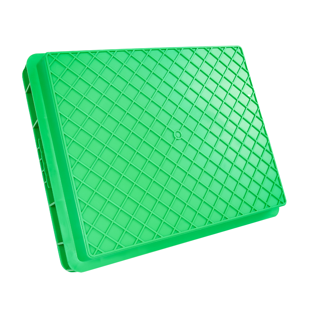 Transport Turnover Stackable Plastic Crate Box with Customized Logo Printing Services