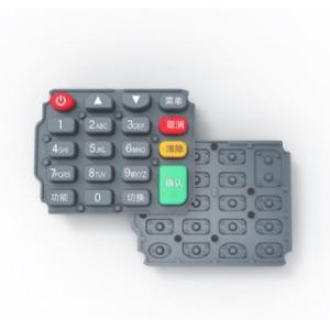 RAL Laser Etching Custom Silicone Button Pad