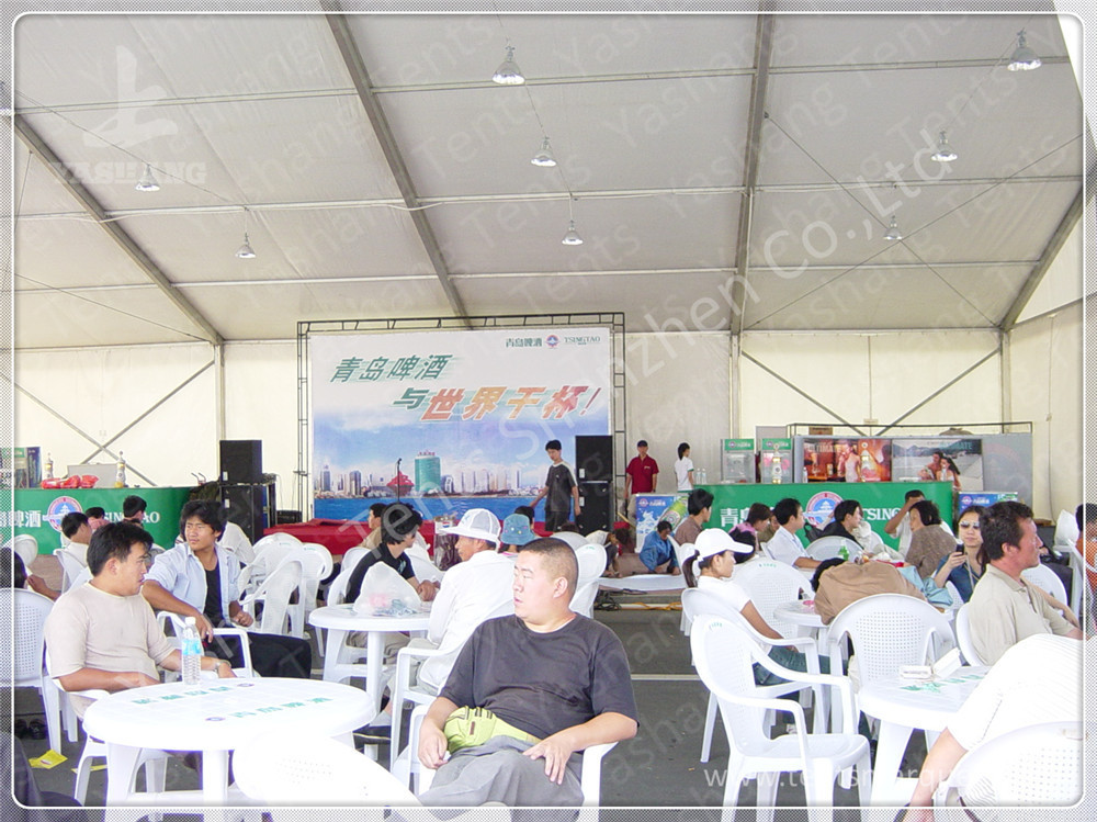 20 x 20 Metal Frame Outside White Event Tent Strong Marquee For Festival Celebration