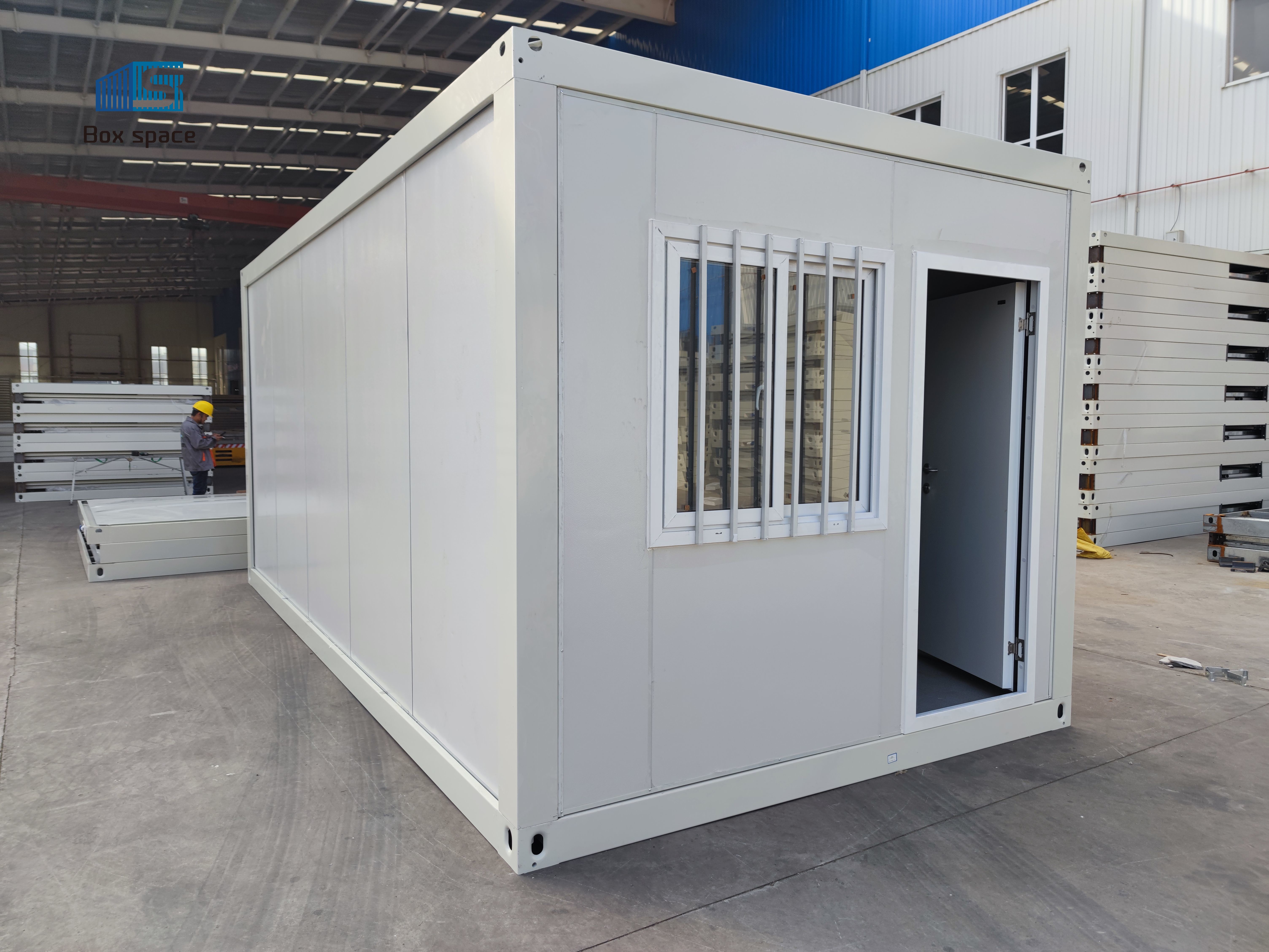 Prefabricated Z Folding Container House Portable Flat Pack Modular Homes