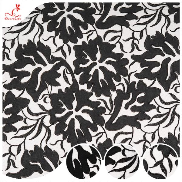 Customized Water Soluble Lace Guipure Lace Border Flower Embroidery Lace