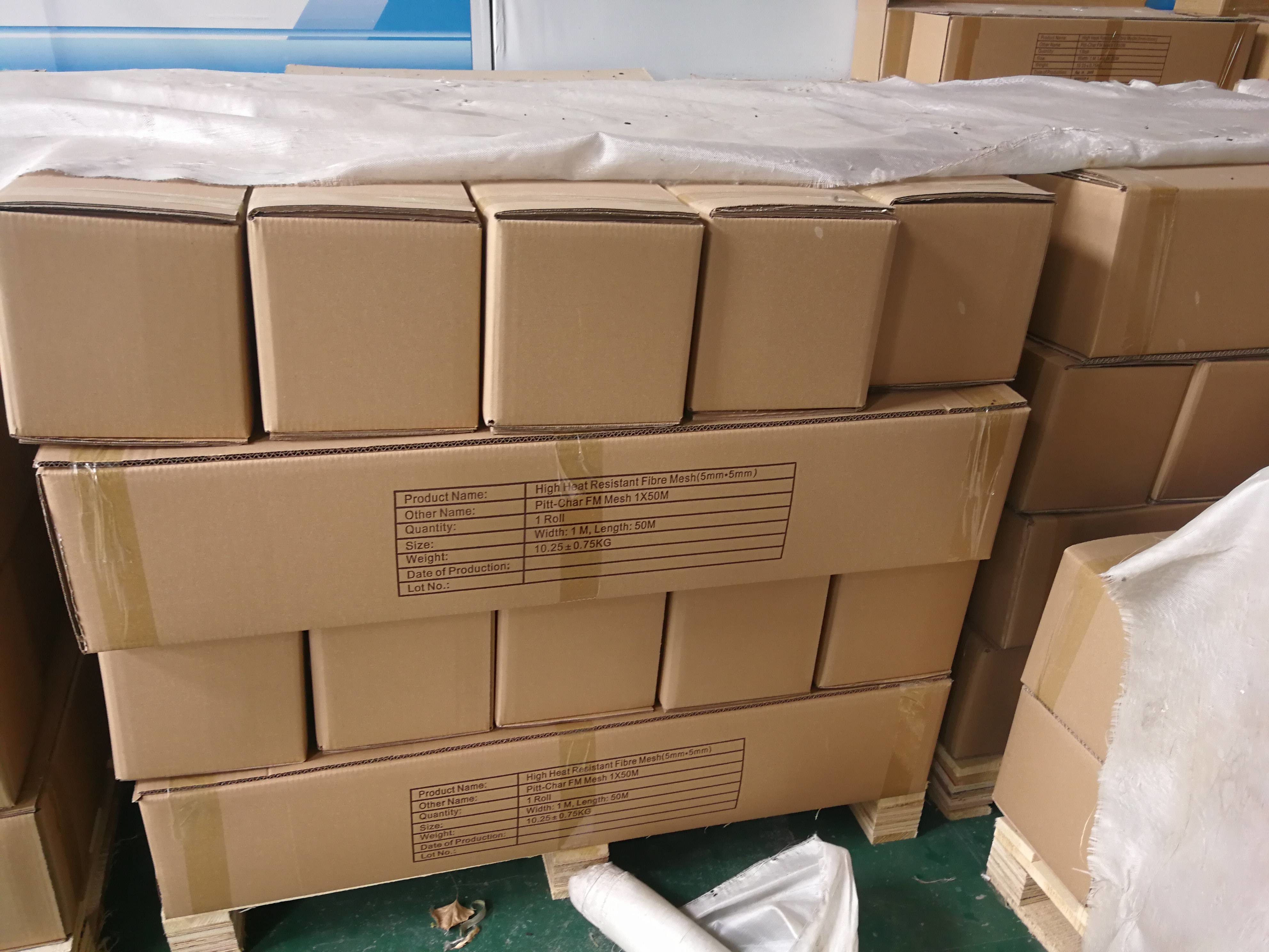 High Temp Plain 2.5mm Grid 1.50mm Woven Fiberglass Tape