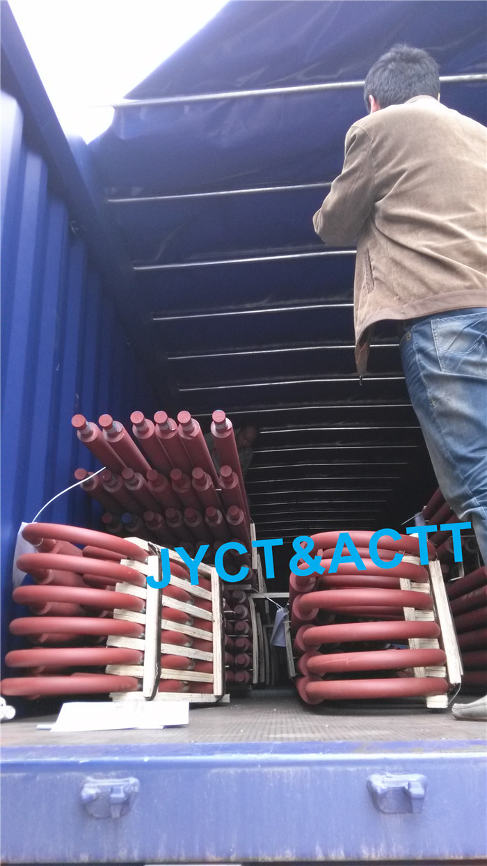 SA210 U Bend Seamless Helical Welded Fin Tubes For HRSG Boiler / Fired Heater