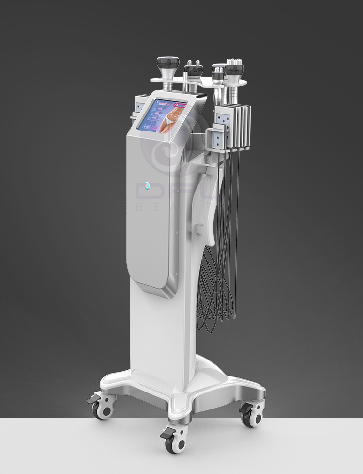 Customized 80k Cavitation Machine , 6 In 1 Cavitation Radio Frequency Machine