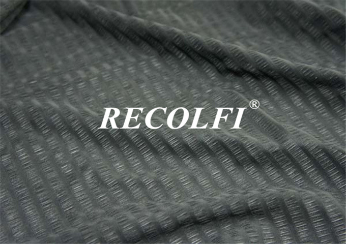 Anti Crease Pop Plain Polyester Activewear Fabric Made From Recycled Plastic