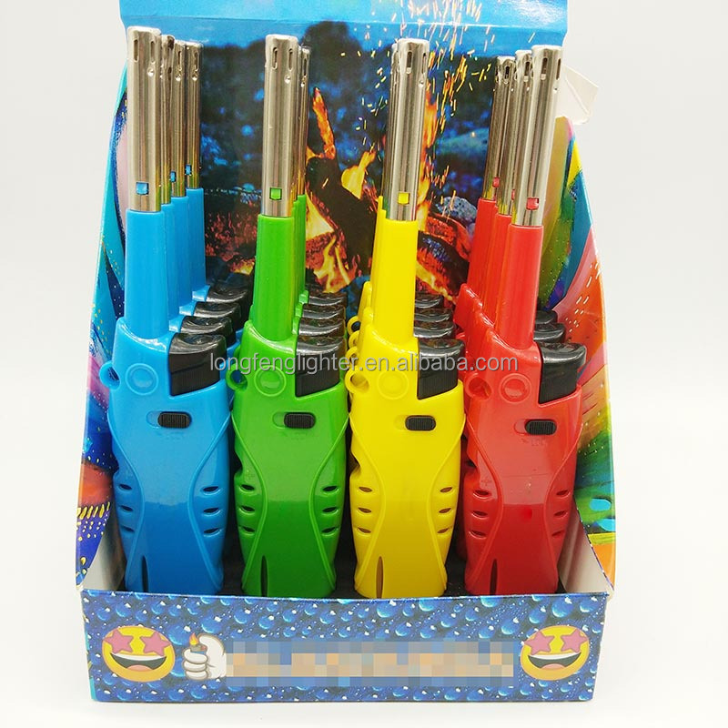 2022hot Sale High Quality BBQ Lighter with Metal Tube Candle Lighter Kitchen Lighter