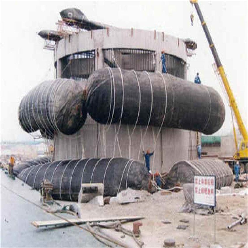 rubber airbag for launching small ship(001)