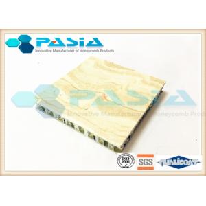 Sandstone / Quartz Veneer Honeycomb Stone Panels Indoor Decoration Use Manufactures