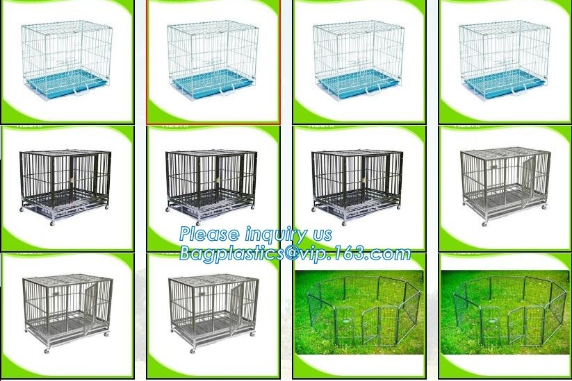 Wholesale Heavy Duty Custom Made Large Animal Pet Dog Cage ( stainless steel, metal, aluminum, iron,galvanized steel )