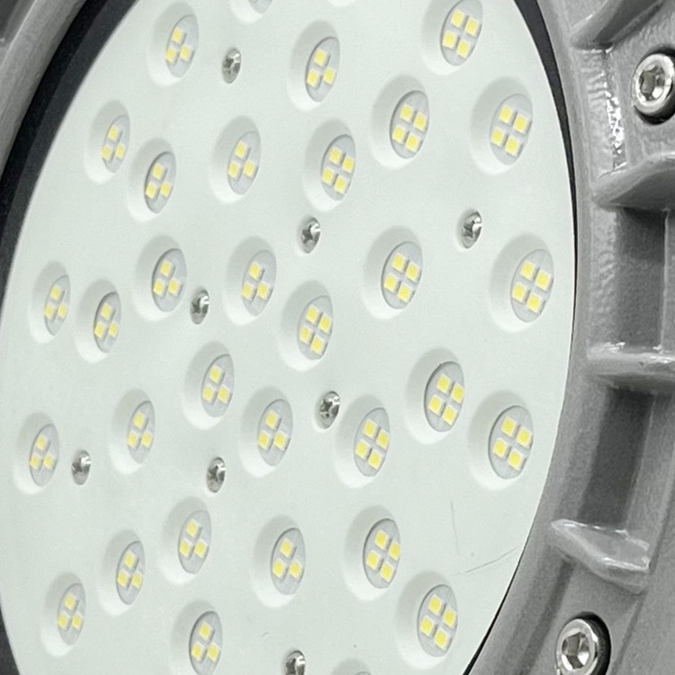 80Ra 240W Explosion Proof High Bay Light Fixture Parapet Mounted