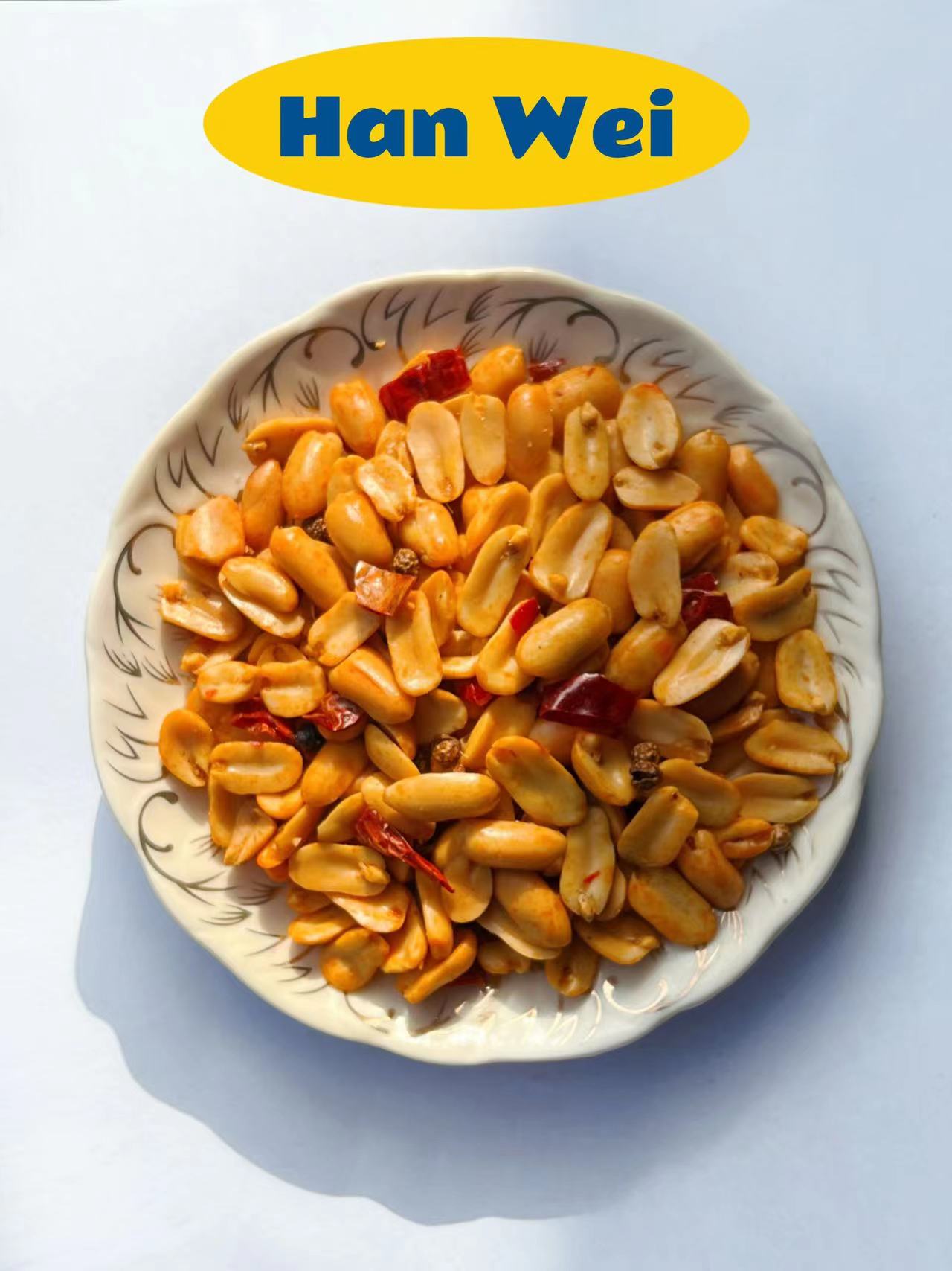 Delicious Nut Spicy Crunchy Peanuts BRC Chili Roasted Peanuts
