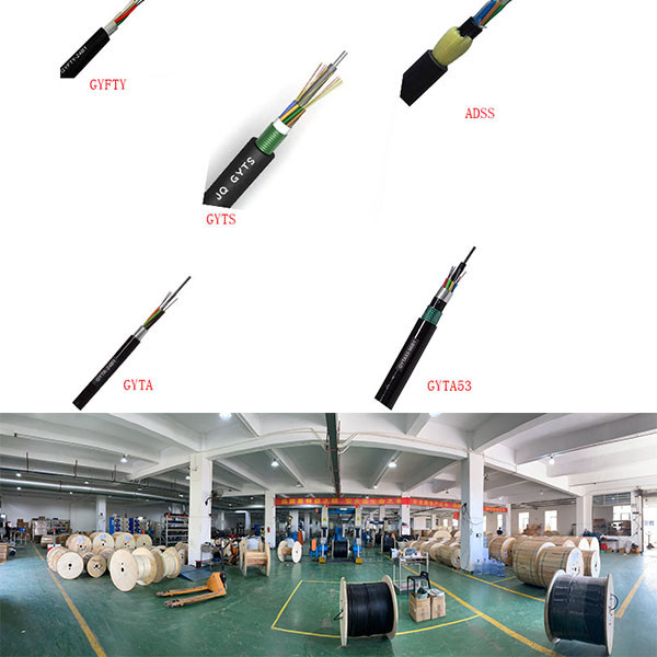 144Cores Single Mode Underground Duct Cable GYFTS